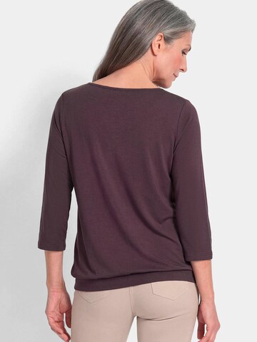 Goldner Bluse in Lila