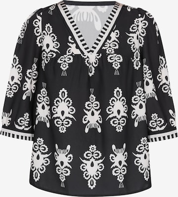 ebeezaBluza - crna boja: prednji dio