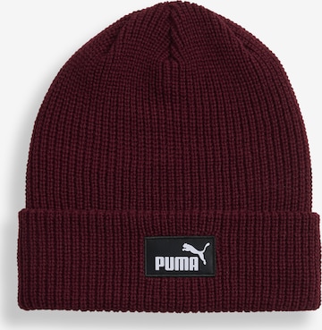 PUMA Athletic Hat 'Essentials' in Red: front