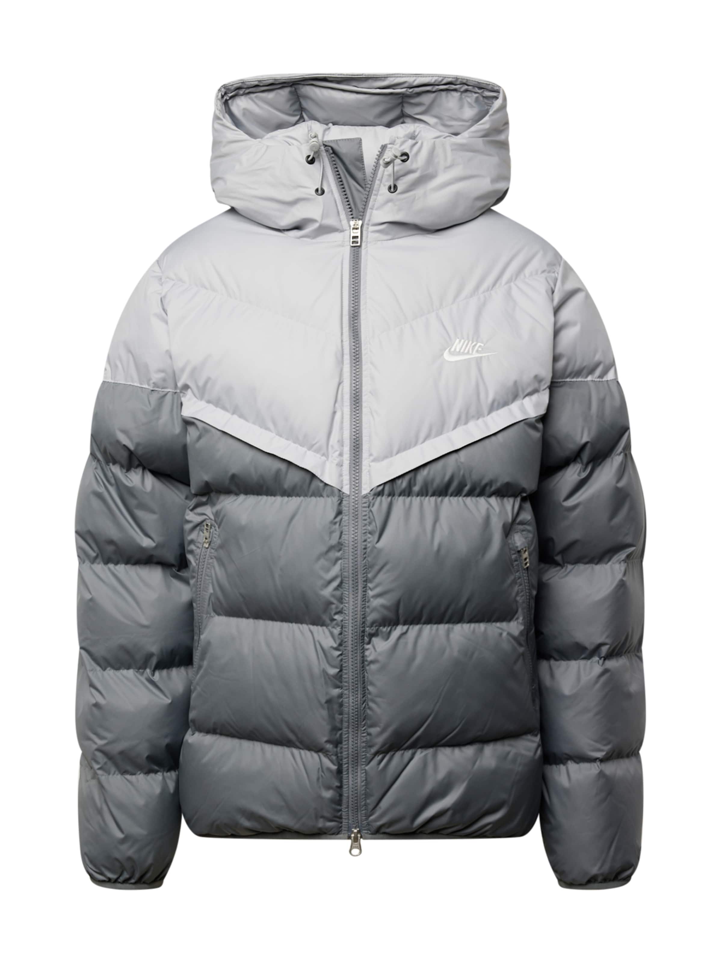 Giacca invernale di Nike Sportswear in grigio: frontale