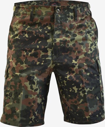 Regular Pantalon fonctionnel 'Dasht' normani en mélange de couleurs : devant