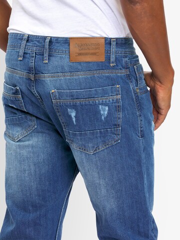 Alessandro Salvarini Regular Jeans 'Carlo ' in Blau