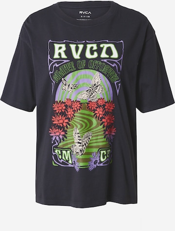 RVCA - Camiseta 'SWIRL' en negro: frente