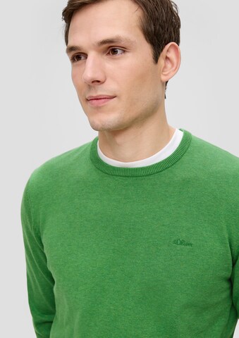 Pull-over s.Oliver en vert