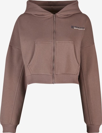 Karl Kani Collegetakki värissä ruskea: etupuoli