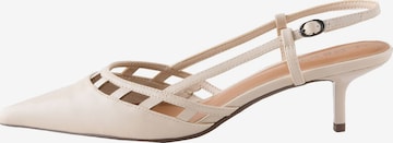 Escarpins à bride arrière 'Forever Comfort' Next en beige : devant