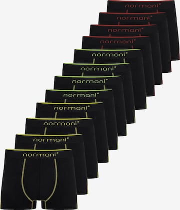 Boxers normani en noir : devant