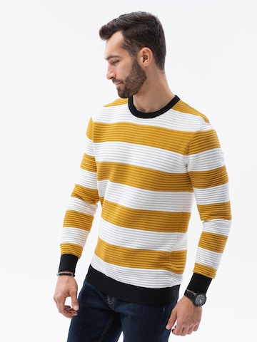 Pull-over 'E189' Ombre en jaune