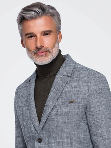 Regular fit Giacca da completo di Ombre in nero