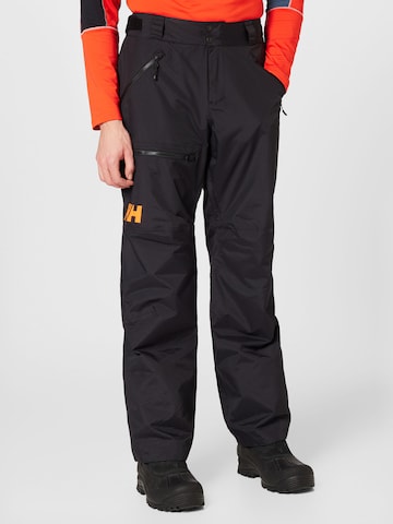 HELLY HANSENregular Sportske hlače 'Sogn' - crna boja: prednji dio