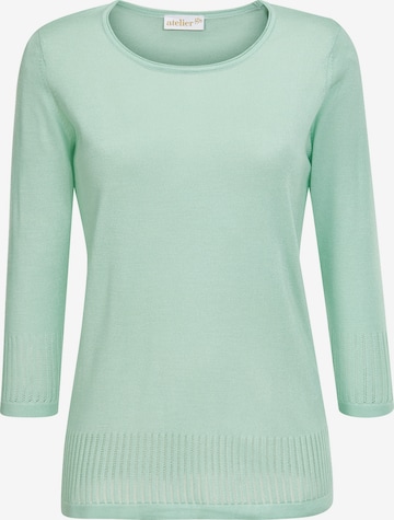 Pull-over Goldner en vert : devant