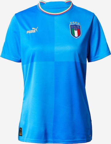 PUMA Αθλητική φανέλα 'Italien Home 2022/2023' σε μπλε: μπροστά