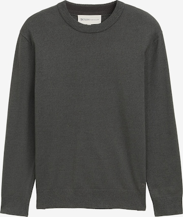 TOM TAILOR DENIM Sweater in Grey: front