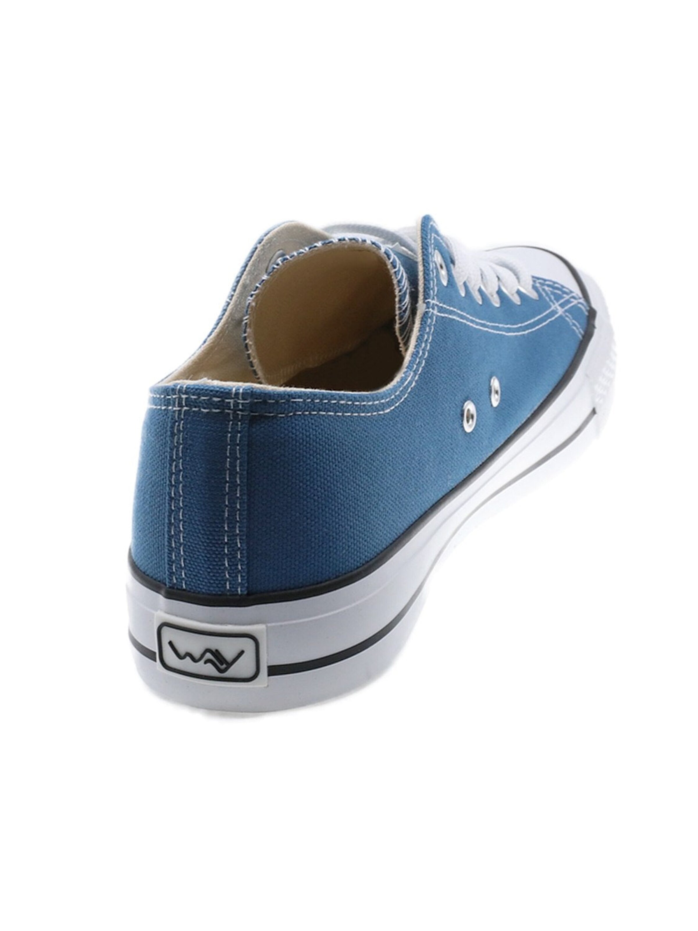 Beppi Schnürschuh 'Canvas Shoe'‌ in Blau