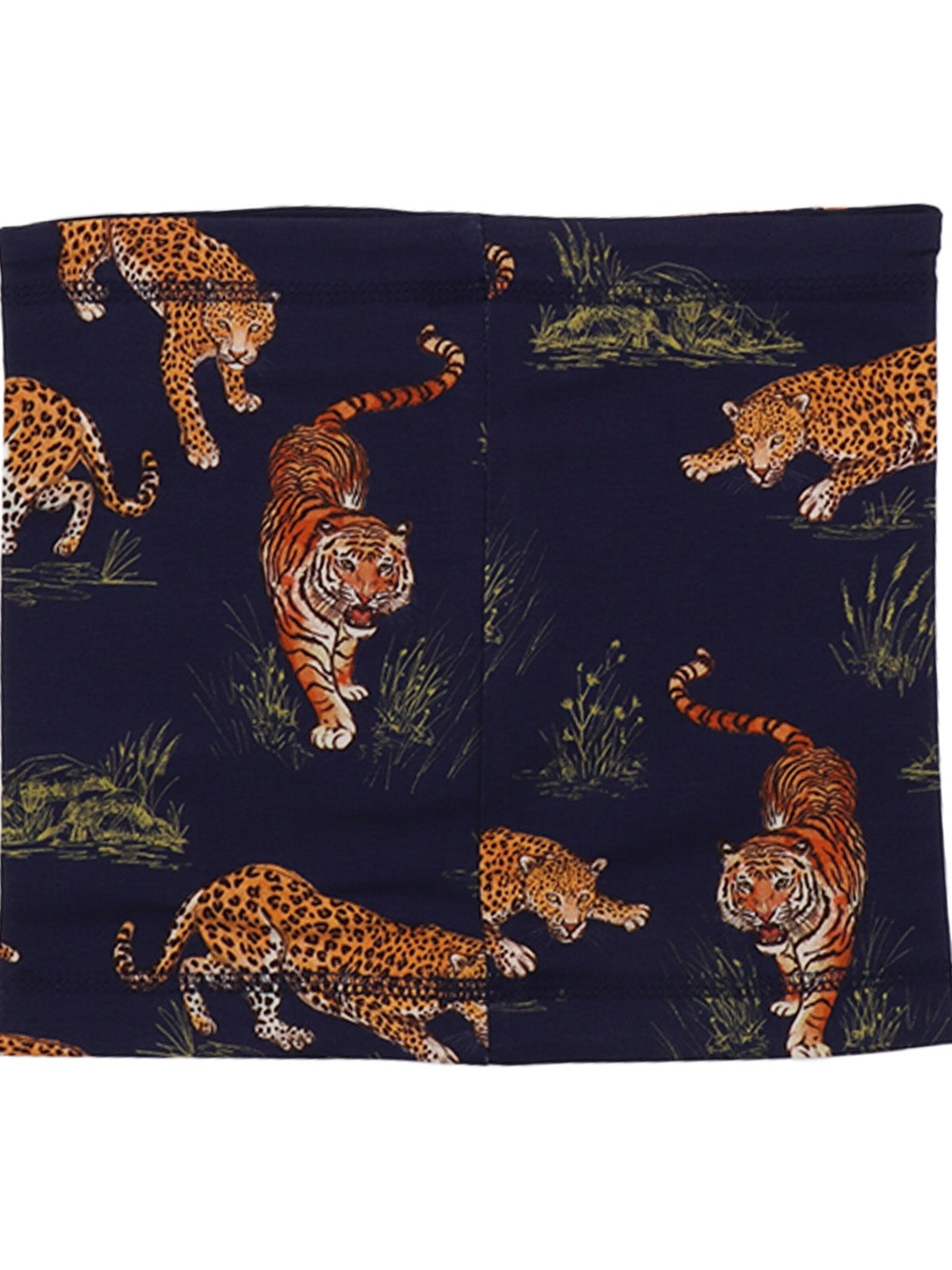 Walkiddy Scarf 'Walkiddy - Tigers and Leopards Loop' in Blue