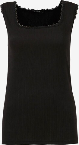 LELA Top 'Lela' in Black: front