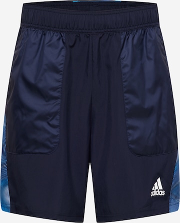 Pantalon de sport ADIDAS SPORTSWEAR en bleu : devant