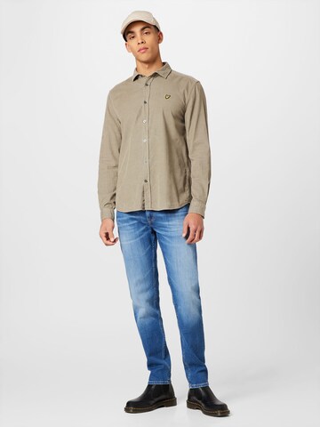 Lyle & Scott Regular fit Overhemd in Groen