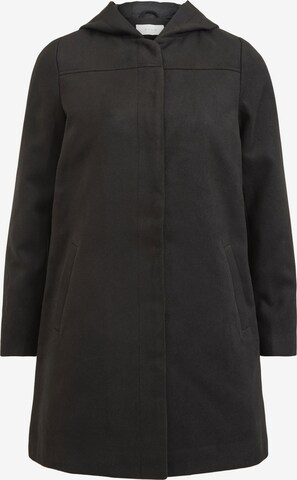 VILA Between-Seasons Coat 'Elly' in Black: front