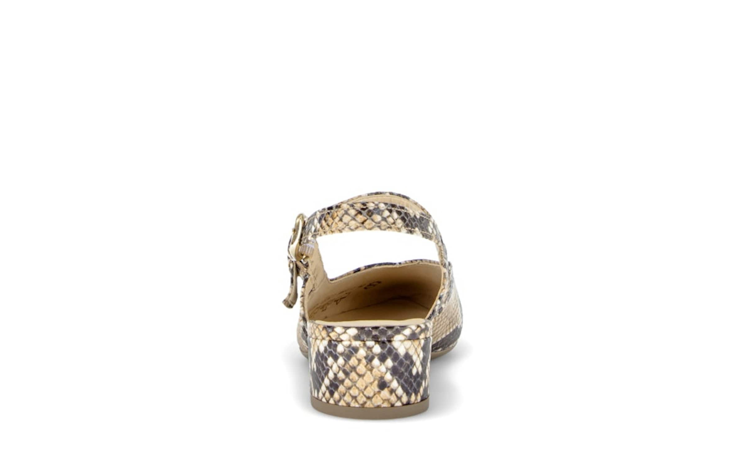 GABOR Slingback Pumps in Beige