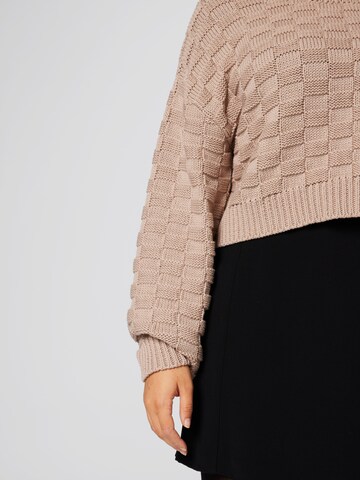 Pullover 'Doro' di A LOT LESS in beige