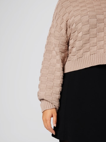 A LOT LESS Pullover 'Doro' in Beige