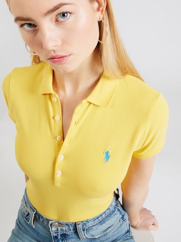 Polo Ralph Lauren Μπλουζάκι 'JULIE' σε κίτρινο