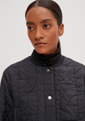 comma casual identity Jacke in Schwarz