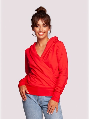 BeWear - Sudadera 'B246' en rojo: frente