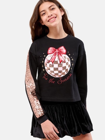 Lipsy Sweatshirt in Schwarz: Vorderseite
