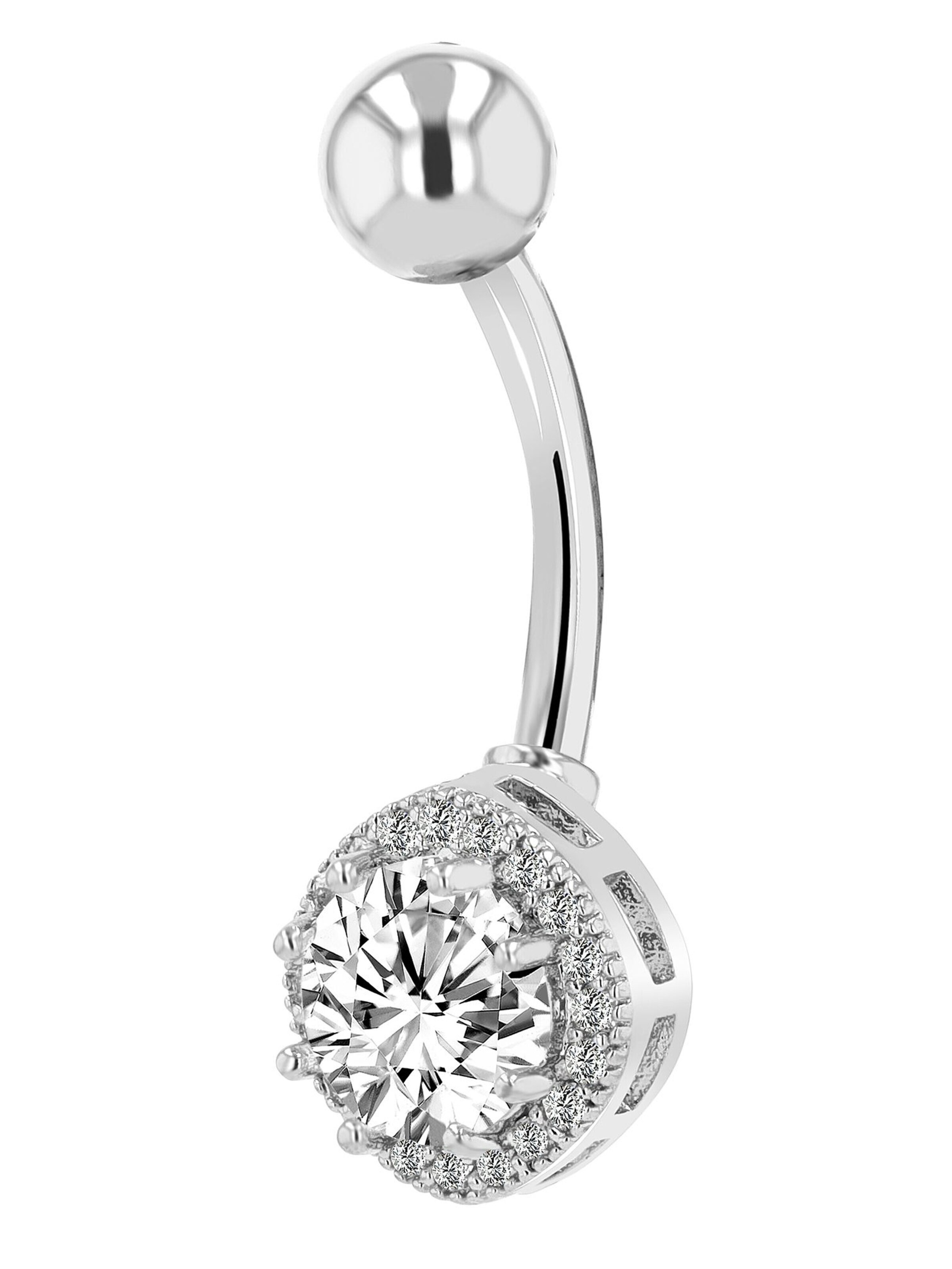 Akzent Piercings 'Harla, hautverträglich' in Silver