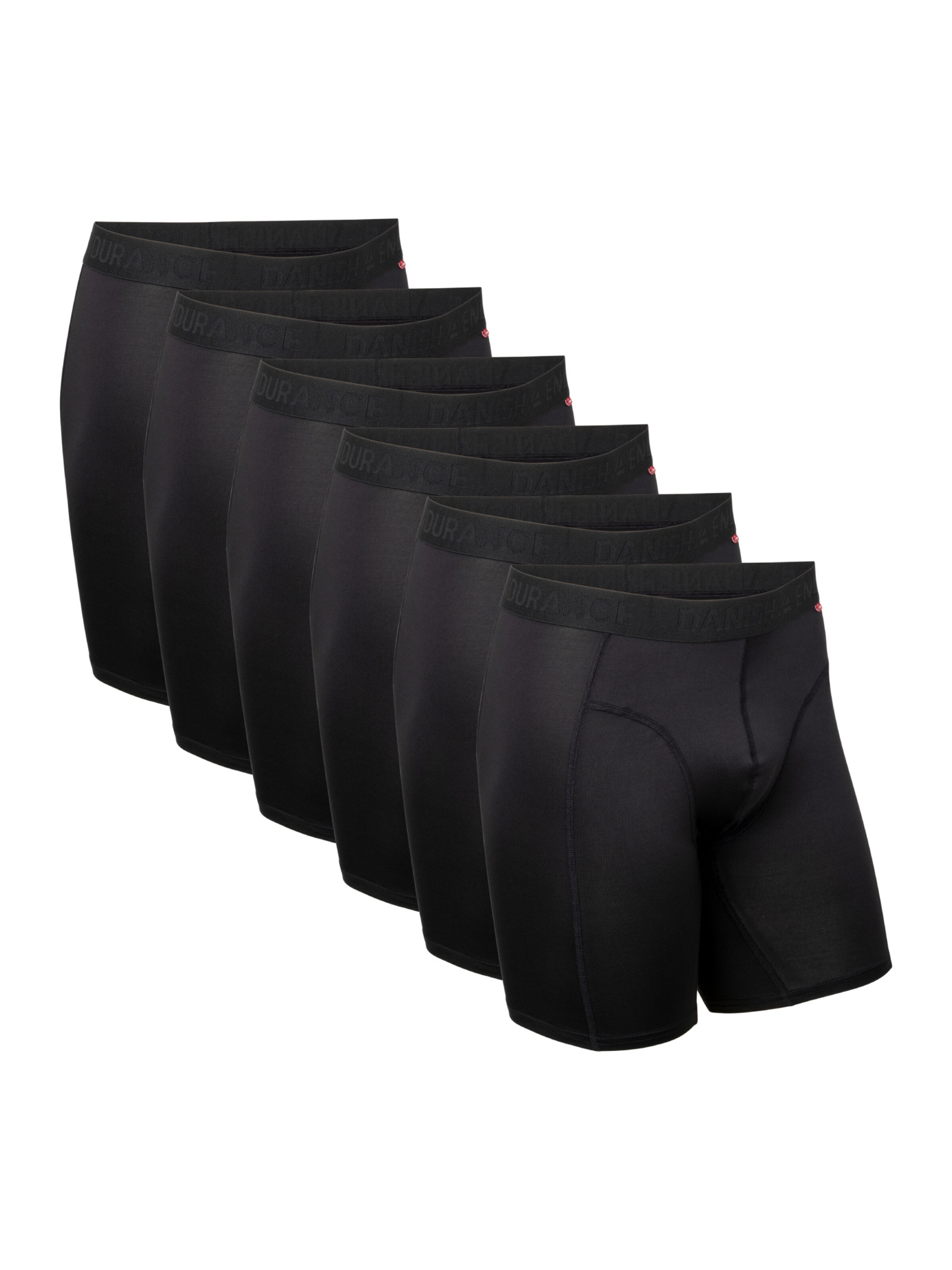 Boxers DANISH ENDURANCE en noir : devant