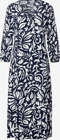 STREET ONE Shirt Dress in Blue: front