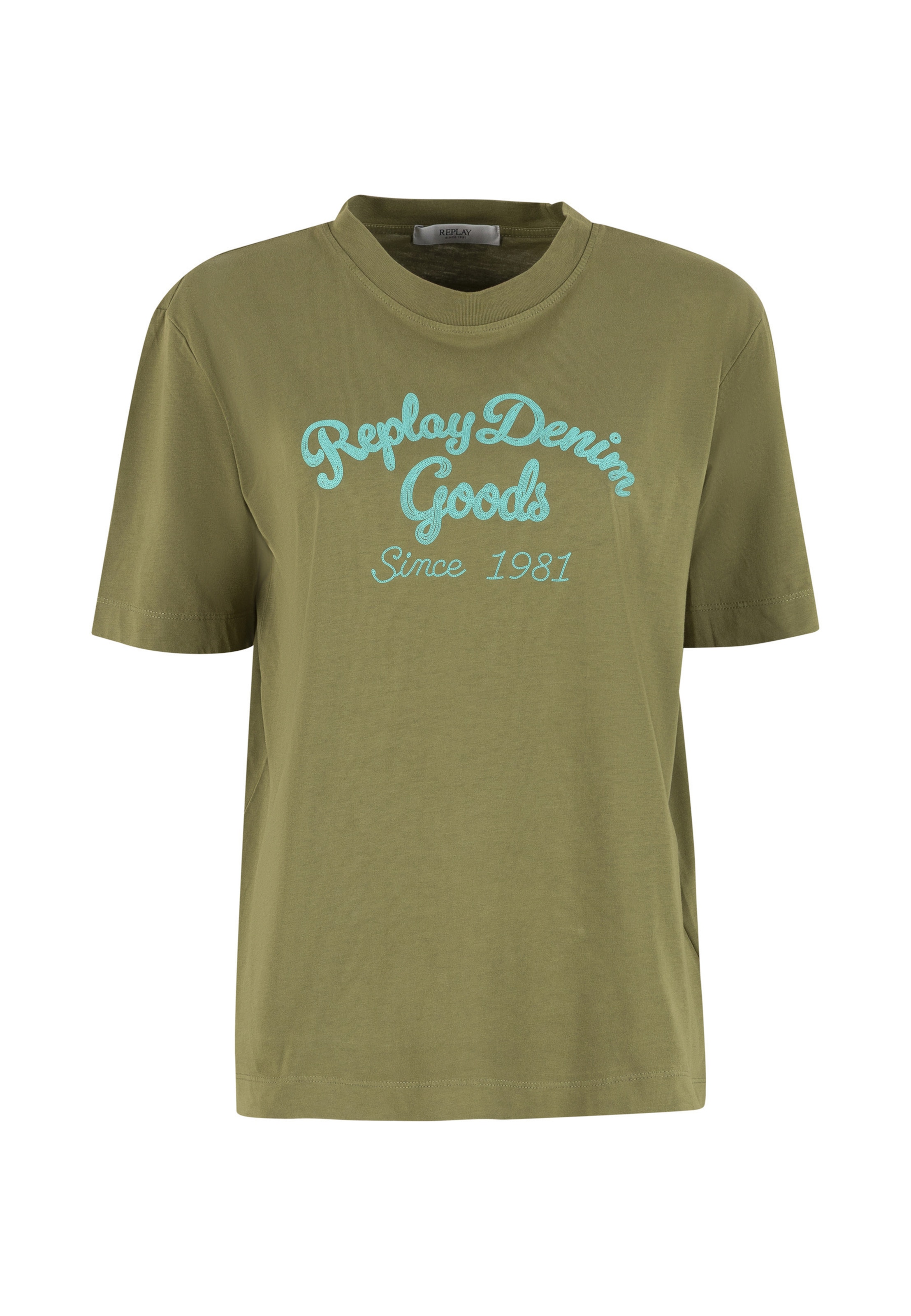 REPLAY Shirt in Green: front