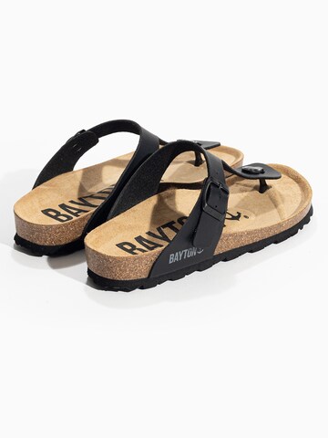 Bayton T-bar sandals 'Mercure' in Black