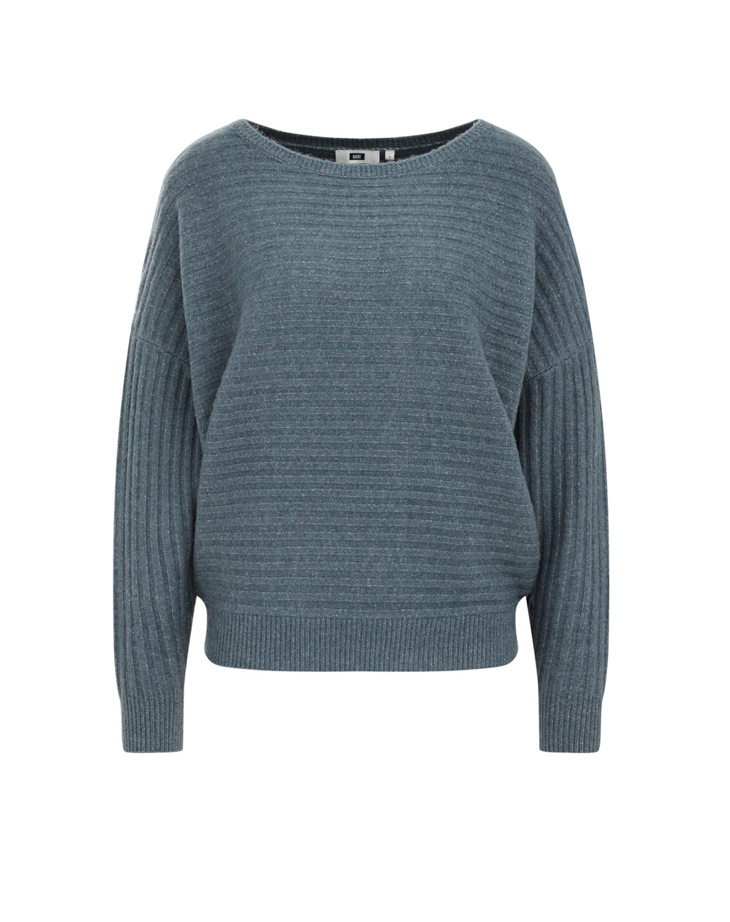 WE Fashion Свитер в Синий: спереди