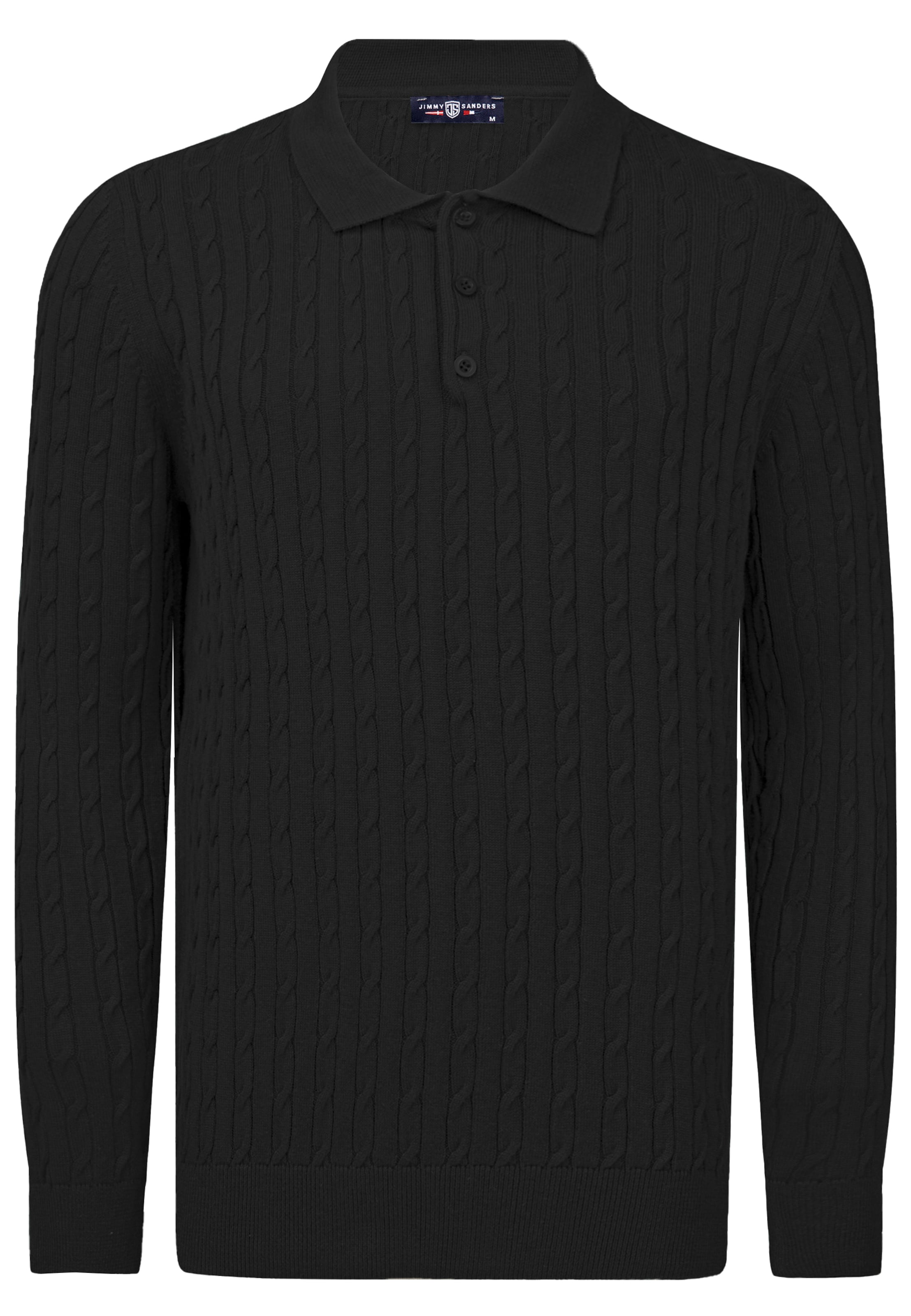 Jimmy Sanders Pullover i sort: forside