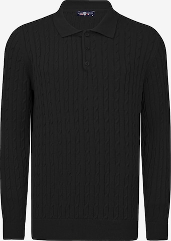 Pullover di Jimmy Sanders in nero: frontale
