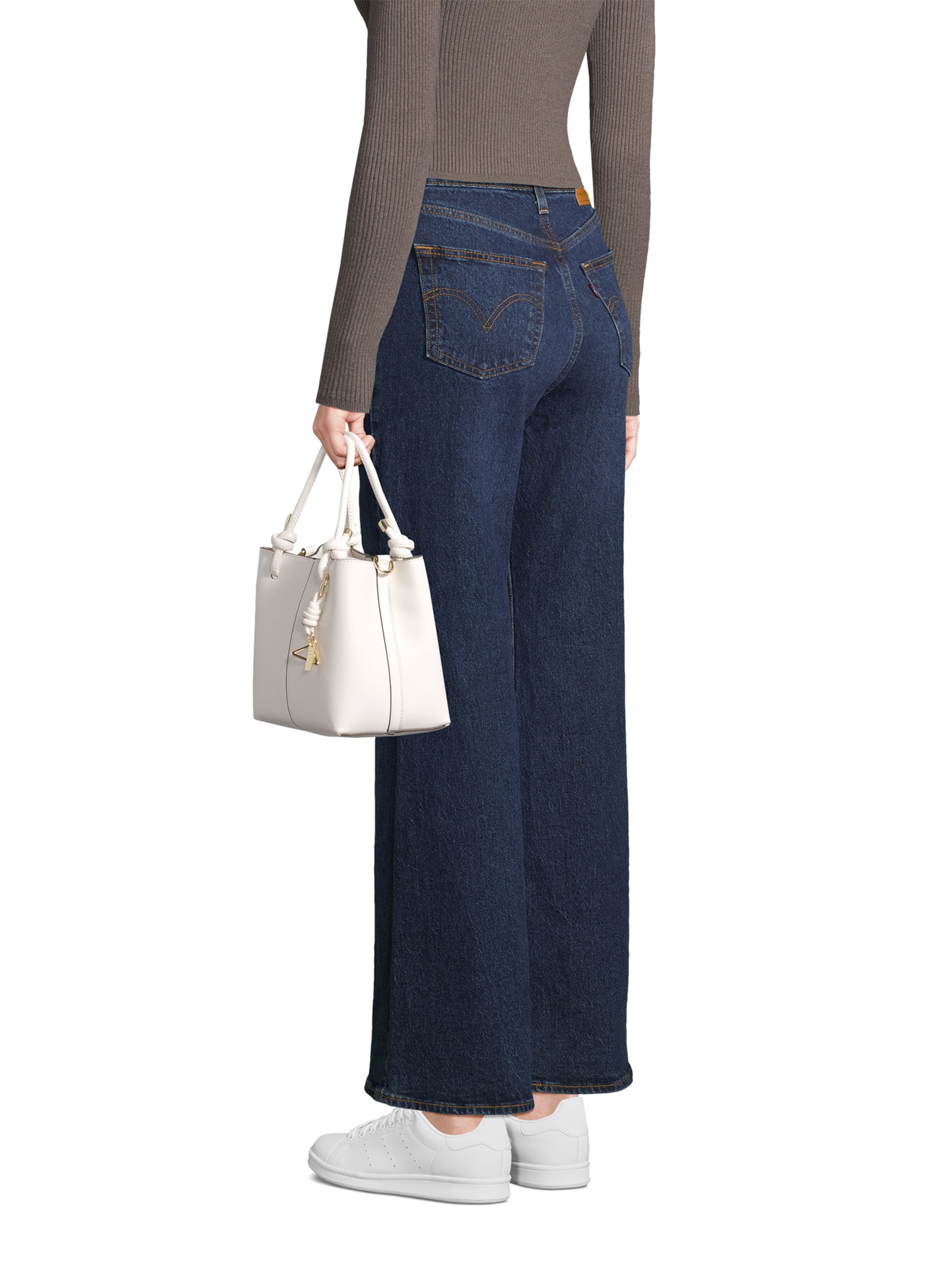 ALDO Дамска чанта 'EVIELILY' в бяло: отпред