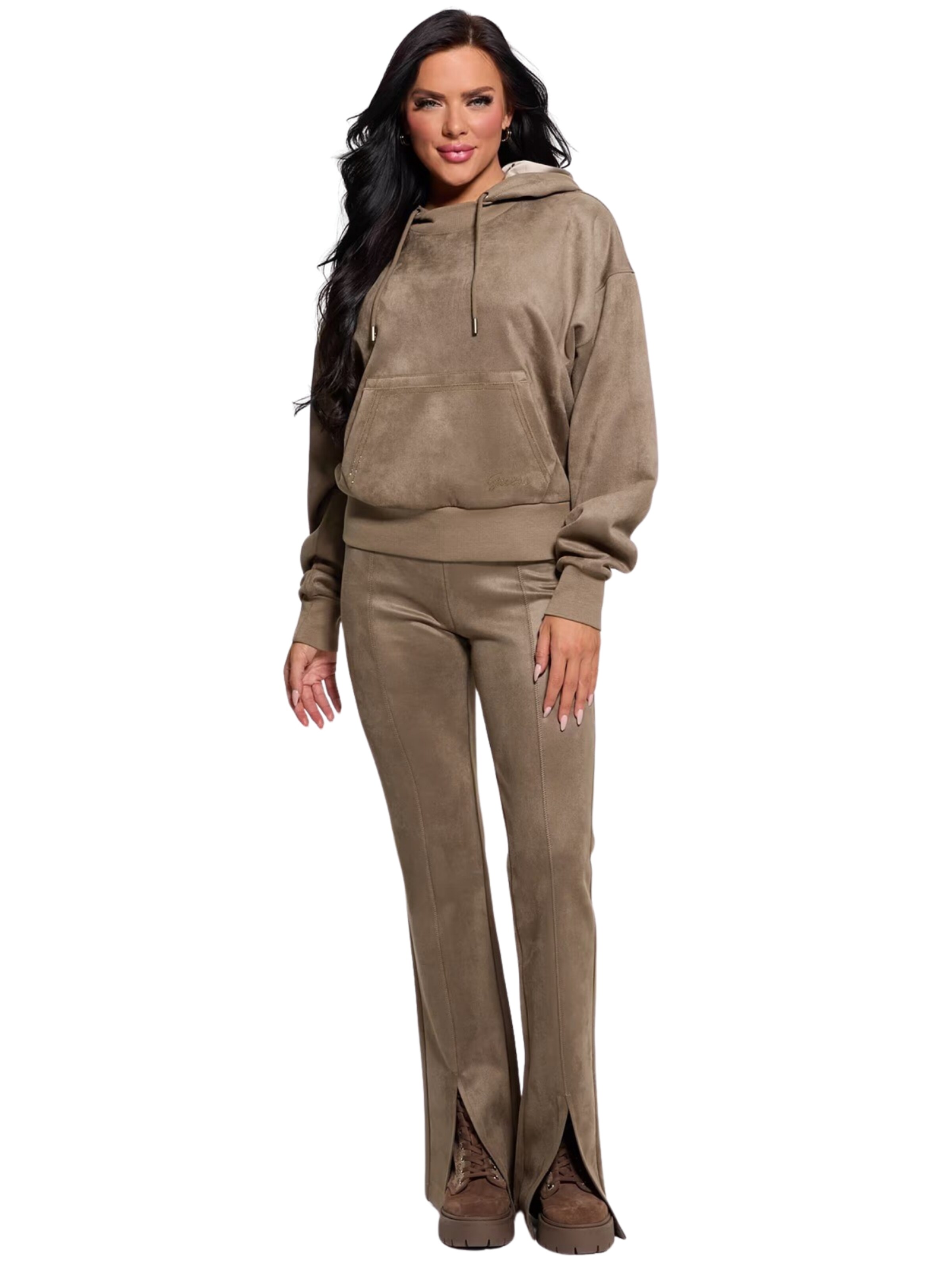 GUESS Sweatshirt in Brown