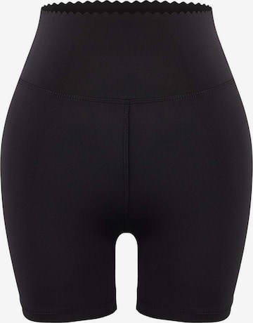 Trendyol Skinny Leggingsit värissä musta: etupuoli