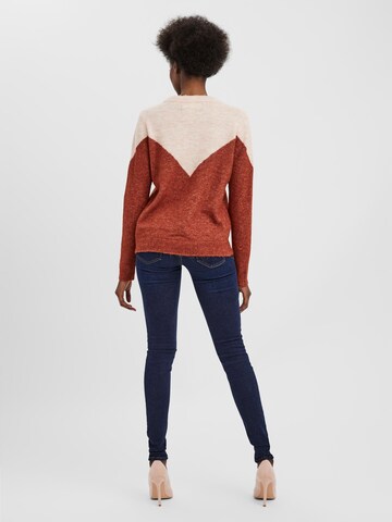 Pull-over 'Plaza' VERO MODA en rouge