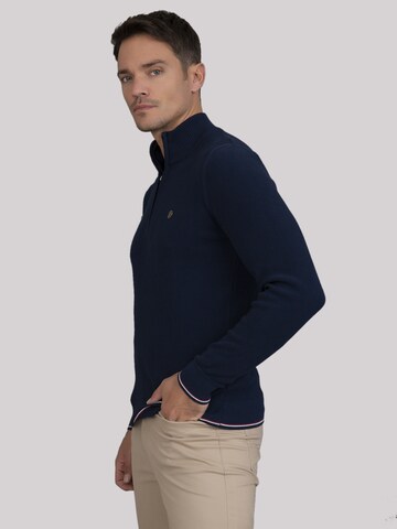 Sir Raymond Tailor Sweater 'Pulse' in Blue