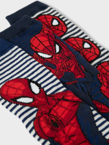NAME IT - Calcetines 'NMMADUS SPIDER' en azul