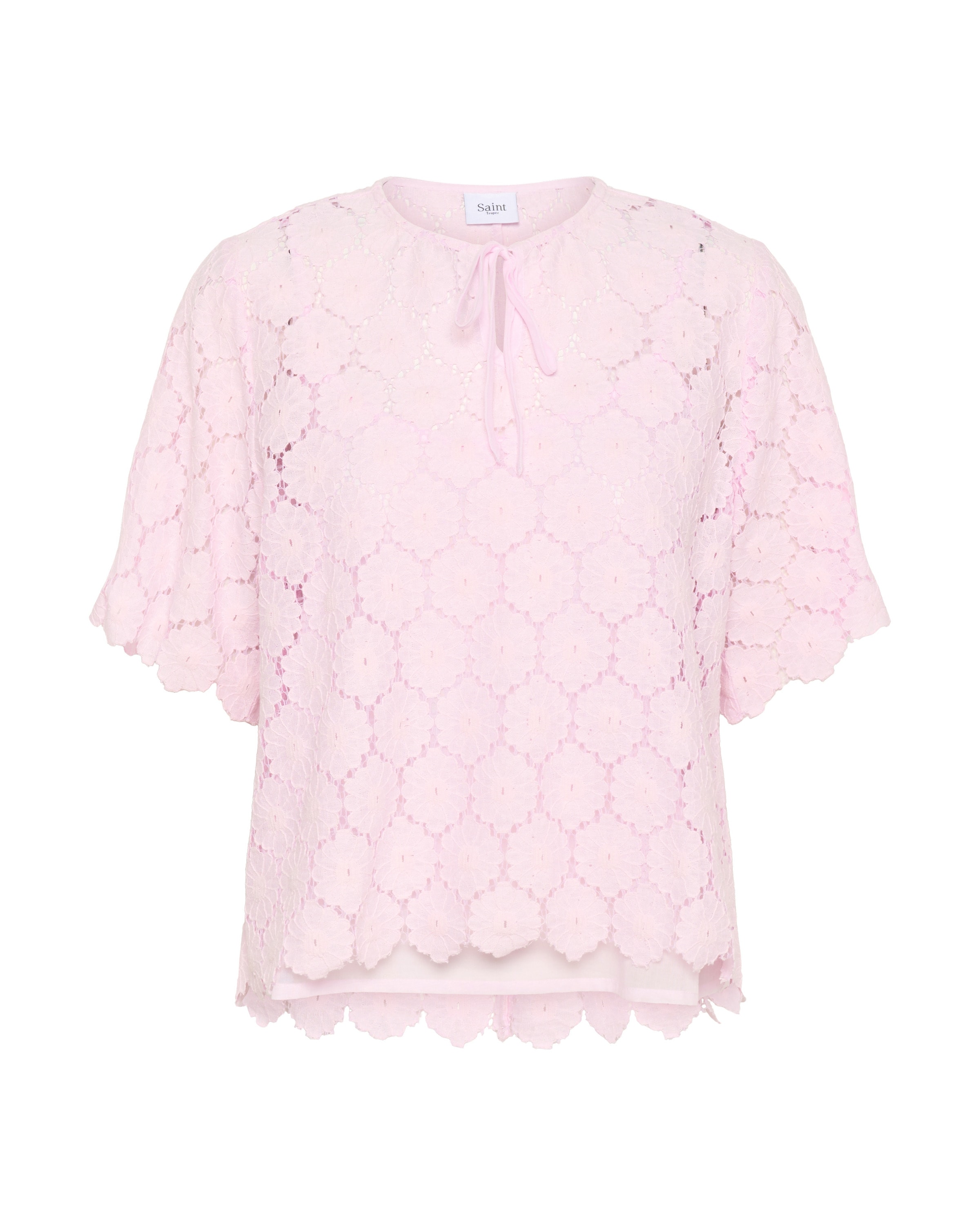 Chemisier 'Zoja' SAINT TROPEZ en rose : devant