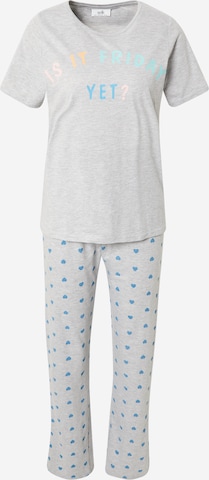 Wallis Pajama in Grey: front