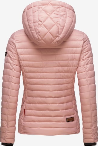 MARIKOO Übergangsjacke Samtpfote in Pink