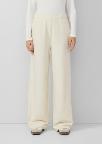 s.Oliver Loosefit Nadrág - bézs: elől