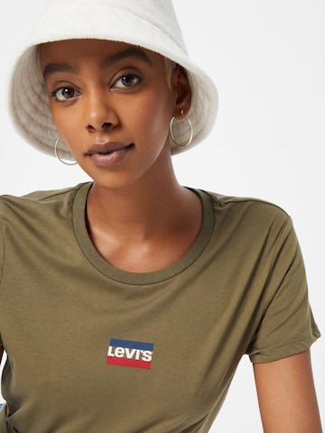 LEVI'S ® Shirt 'The Perfect Tee' in Grün