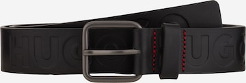 Ceinture 'Grafero' HUGO Red en noir : devant